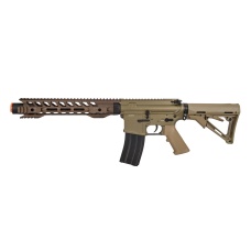 Double Bell M4 12-Inch RIS Airsoft AEG Rifle (Tan)