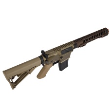 Double Bell M4 12-Inch RIS Airsoft AEG Rifle (Tan)