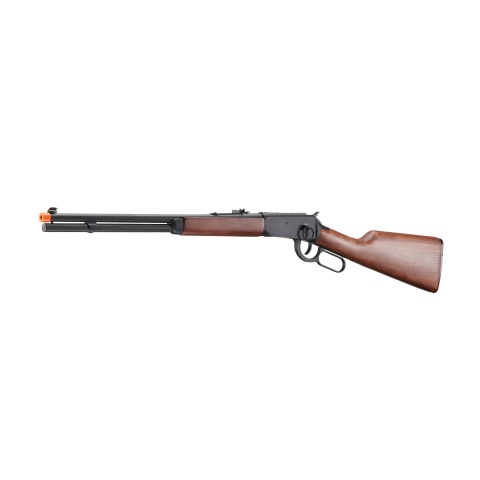 Double Bell M1894 CO2 Powered Lever Action Airsoft Rifle (Color: Black / Wood)