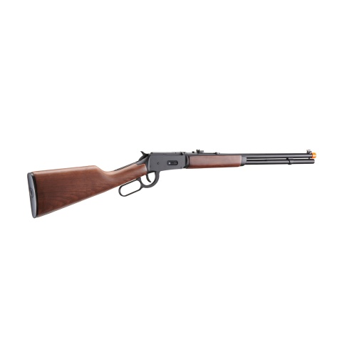 Double Bell M1894 CO2 Powered Lever Action Airsoft Rifle (Color: Black / Wood)