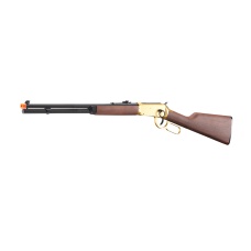 Double Bell M1894 CO2 Powered Lever Action Airsoft Rifle (Color: Gold / Imitation Wood)
