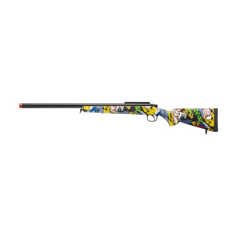 Double Bell VSR-10 Airsoft Bolt Action Sniper Rifle (Color: Graffiti)