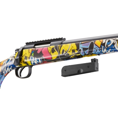 Double Bell VSR-10 Airsoft Bolt Action Sniper Rifle (Color: Graffiti)