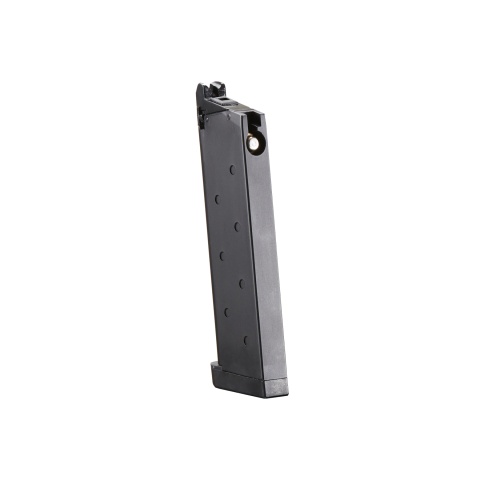 Double Bell M1911 Green Gas Blowback Airsoft Pistol w/ Silver Accents (Color: Black)