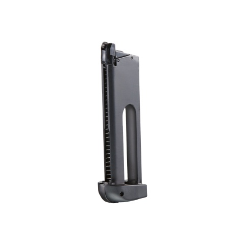 Double Bell Co2 M1911 Blowback Airsoft Pistol w/ Silver Accents (Color: Black)