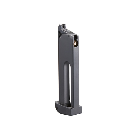Double Bell Co2 M1911 Blowback Airsoft Pistol w/ Silver Accents (Color: Black)