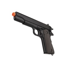 Double Bell M1911 WWII Airsoft Spring Pistol [Metal Body] - BLACK