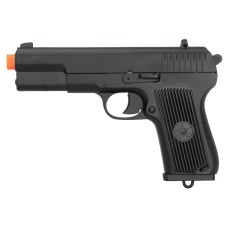 Double Bell TT-33 Airsoft Spring Pistol [Metal Body] - BLACK