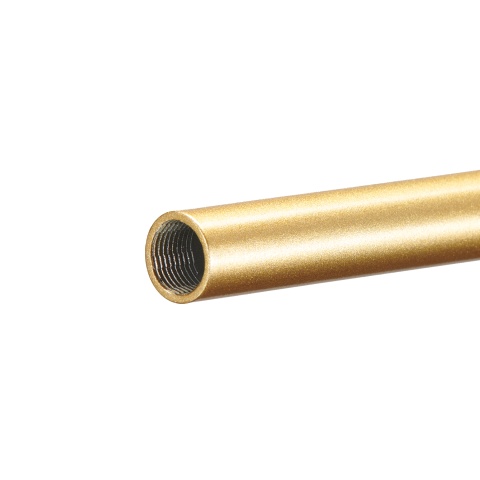 Double Bell Smooth 5 inch Threaded Hi-Capa Airsoft Pistol Outer Barrel (Color: Gold)