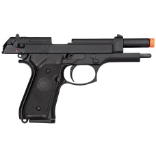 Double Bell M92 U.S. Army Gas Blowback Airsoft Pistol - BLACK