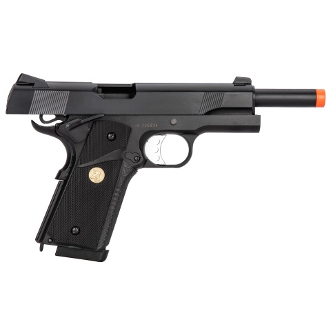 Double Bell M1911 Gas Blowback MEU Airsoft Pistol [Polymer] - BLACK