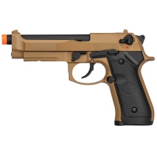Double Bell M92 Gas Blowback Airsoft Pistol - TAN