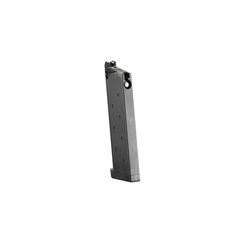 Double Bell Green Gas Full Metal 1911 Gas Blowback Airsoft Pistol w/ Tan Grip (Color: Black)