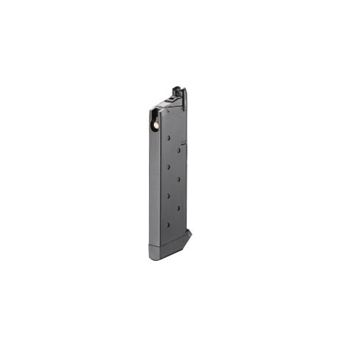 Double Bell M1911 Green Gas Blowback Airsoft Pistol w/ Silver Slide (Color: Black)