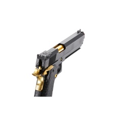 Double Bell Green Gas Hi-Capa 5.1 Gas Blowback Airsoft Pistol w/ Gold Hammer