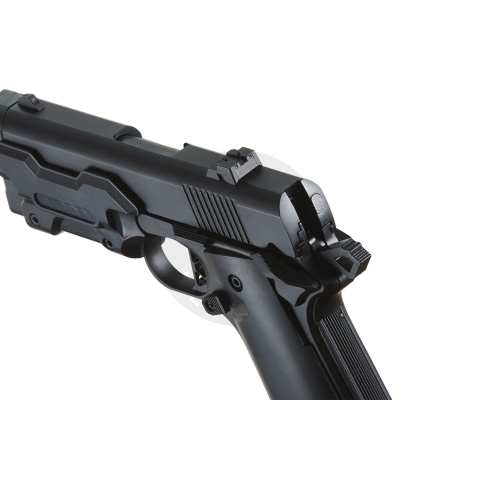 Double Bell AM45 Gas Blowback Pistol - Black