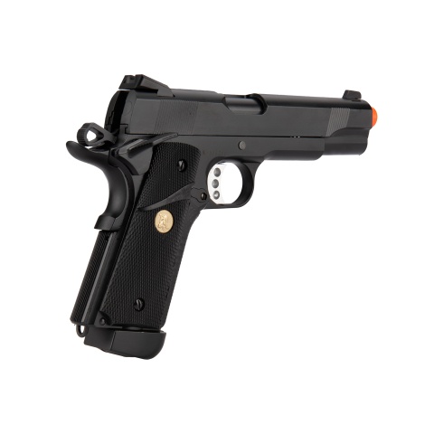 Double Bell M1911 CO2 Blowback MEU Airsoft Pistol [Polymer] - BLACK