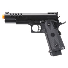Double Bell Co2 Powered Hi-Capa 5.1 Blowback Airsoft Pistol (Color: Black)