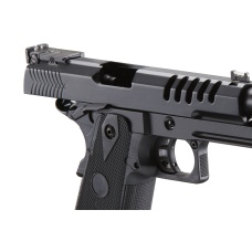 Double Bell Co2 Powered Hi-Capa 5.1 Blowback Airsoft Pistol (Color: Black)