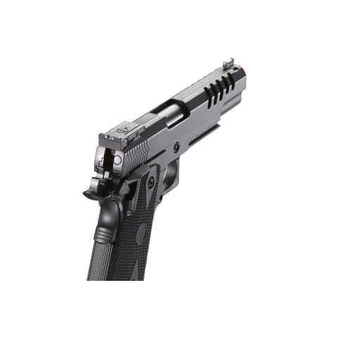 Double Bell Co2 Powered Hi-Capa 5.1 Blowback Airsoft Pistol (Color: Black)