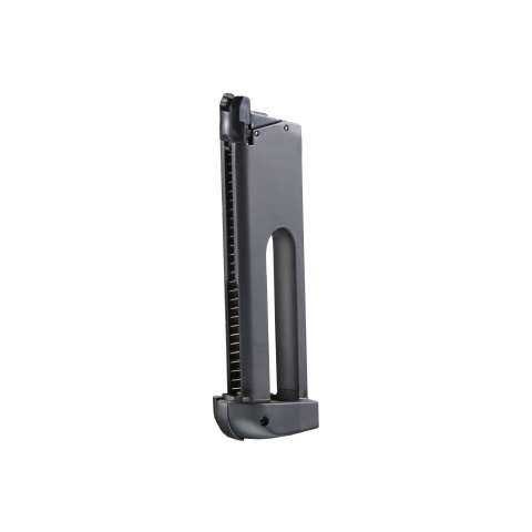 Double Bell M1911 Co2 Gas Blowback Airsoft Pistol w/ Wood Grip (Color: Black)