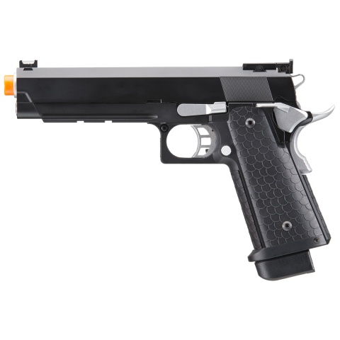 Double Bell Co2 Hi-Capa 5.1 Blowback Airsoft Pistol with Silver Hammer