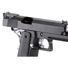 Double Bell Co2 Hi-Capa 5.1 Blowback Airsoft Pistol with Silver Hammer