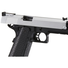 Double Bell Co2 Hi-Capa 5.1 Blowback Airsoft Pistol w/ Silver Slide