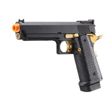 Double Bell Co2 Hi-Capa 5.1 Blowback Pistol with Gold Hammer