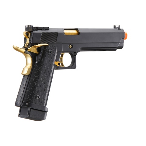 Double Bell Co2 Hi-Capa 5.1 Blowback Pistol with Gold Hammer