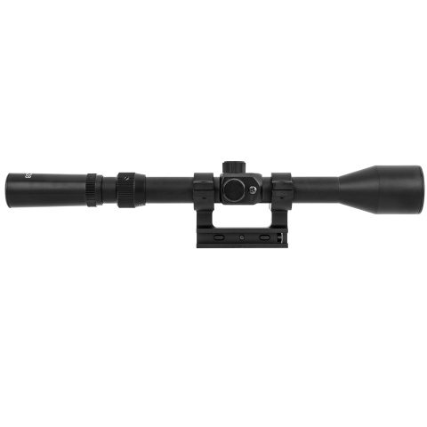 Double Bell 3-7X28 Rifle Scope for Kar 98k WWII Rifle - BLACK