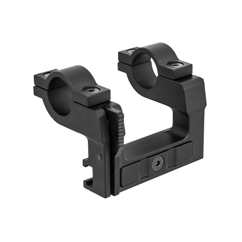 Double Bell Quick Release Rifle Scope Mount for Kar 98k WWII Rifle - BLACK