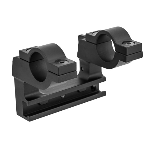 Double Bell Quick Release Rifle Scope Mount for Kar 98k WWII Rifle - BLACK