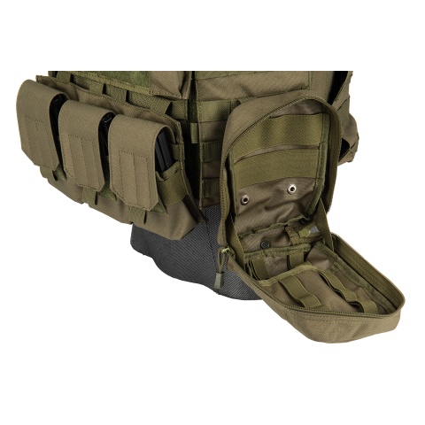 AMA Rapid Response Maritime MOLLE Tactical Vest [1000D] - OD GREEN