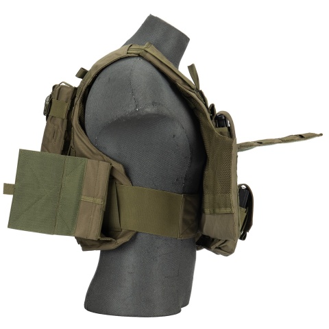 AMA Rapid Response Maritime MOLLE Tactical Vest [1000D] - OD GREEN