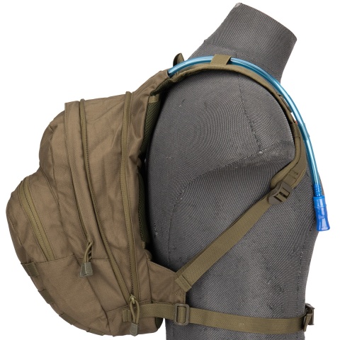 AMA Alpha-7 MOLLE Hydration Pack w/ Bladder - OD GREEN