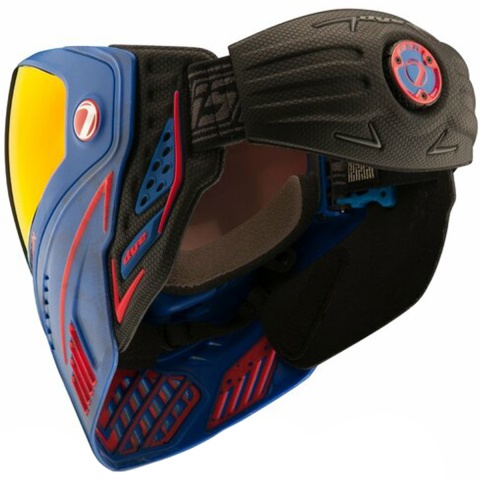 Dye i5 Pro Airsoft Full Face Mask (Color: Red Legion)