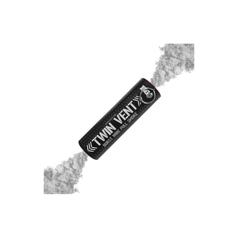 Enola Gaye Twin Vent Burst High Output Airsoft Wire Pull Smoke Grenade (Color: White)