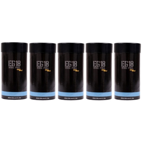 Enola Gaye Airsoft Blue Smoke Grenade Massive Output - PACK OF 5
