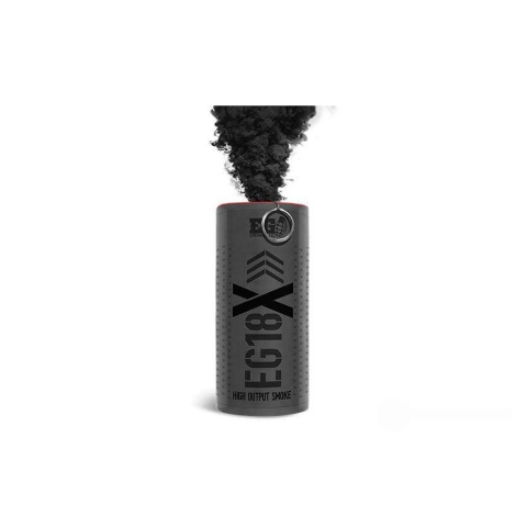 Enola Gaye EG18X Extreme Output Airsoft Wire Pull Large Smoke Grenade (Color: Black)