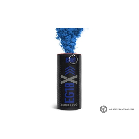Enola Gaye EG18X Extreme Output Airsoft Wire Pull Large Smoke Grenade (Color: Blue)