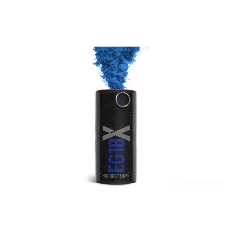 Enola Gaye EG18X Extreme Output Airsoft Wire Pull Large Smoke Grenade (Color: Blue)