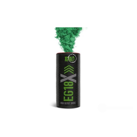 Enola Gaye EG18X Extreme Output Airsoft Wire Pull Large Smoke Grenade (Color: Green)