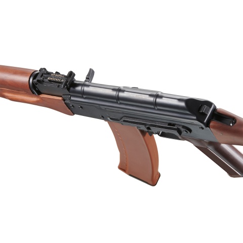 E&L Airsoft New Essential Version AK-74N Airsoft AEG Rifle w/ Real Wood Furniture (Color: Black)