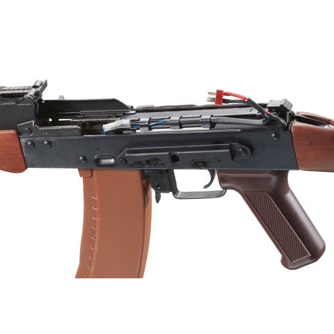 E&L Airsoft New Essential Version AK-74N Airsoft AEG Rifle w/ Real Wood Furniture (Color: Black)