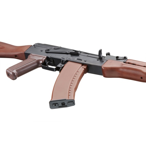 E&L Airsoft New Essential Version AK-74N Airsoft AEG Rifle w/ Real Wood Furniture (Color: Black)