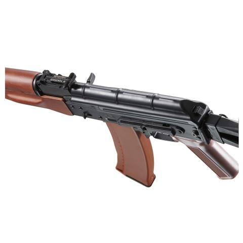 E&L Airsoft New Essential Version AKS-74N Airsoft AEG Rifle w/ Wood Handguard (Color: Black)