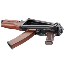 E&L Airsoft New Essential Version AKS-74N Airsoft AEG Rifle w/ Wood Handguard (Color: Black)