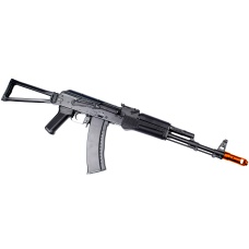 E&L AKS74MN Essential Line Stamped Steel Airsoft AEG w/ Skeleton Stock (Color: Black)