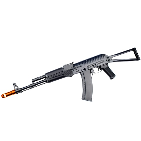 E&L AKS74MN Essential Line Stamped Steel Airsoft AEG w/ Skeleton Stock (Color: Black)